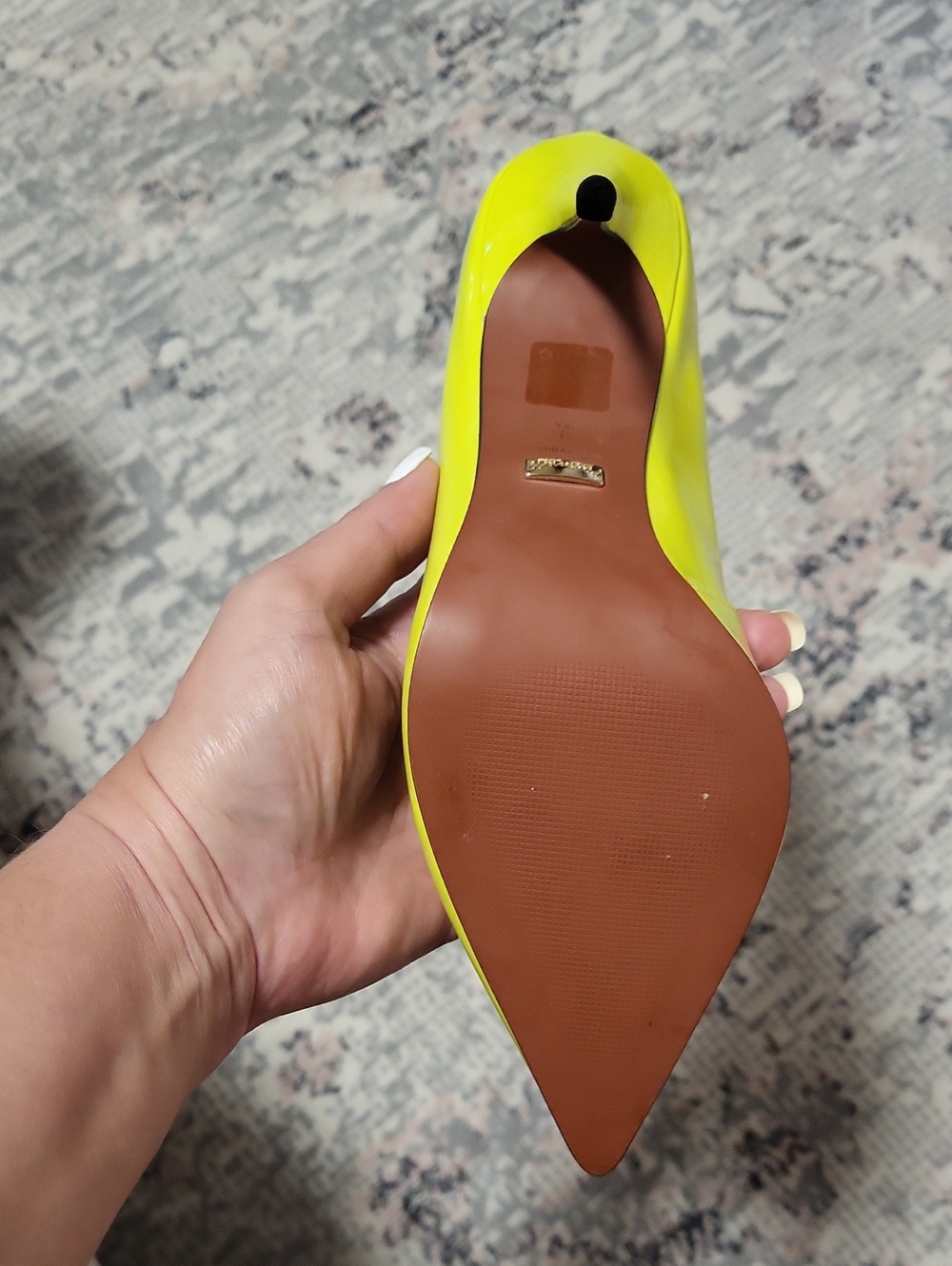 L'INTERVALLE YELLOW NEON SHOES - Picture 4 of 6